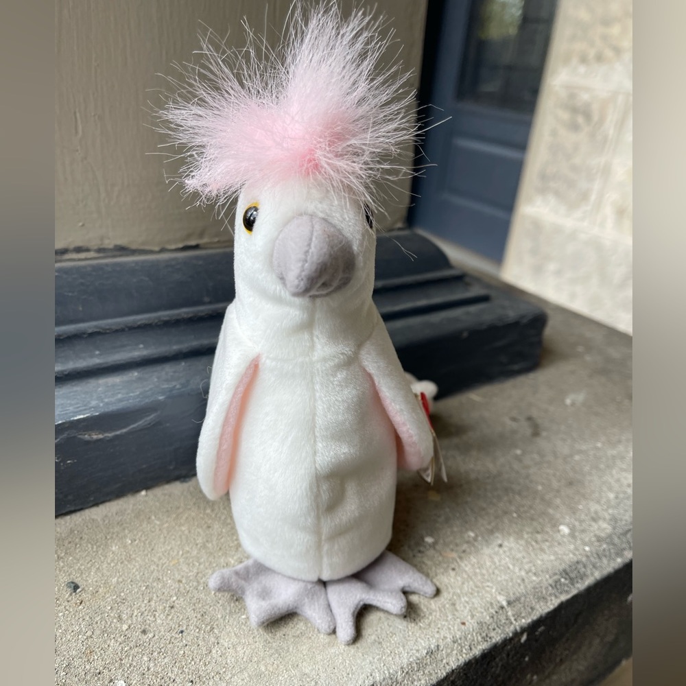 Ty Beanie Baby “Kuku” the Cockatoo (retired)